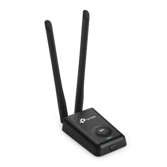 TP-Link TL-WN8200ND 300 Mbps Wi-Fi USB Adaptör - 2.4GHz, 2x Harici Anten, USB 2.0, Yüksek Çekim Gücü, Masaüstü