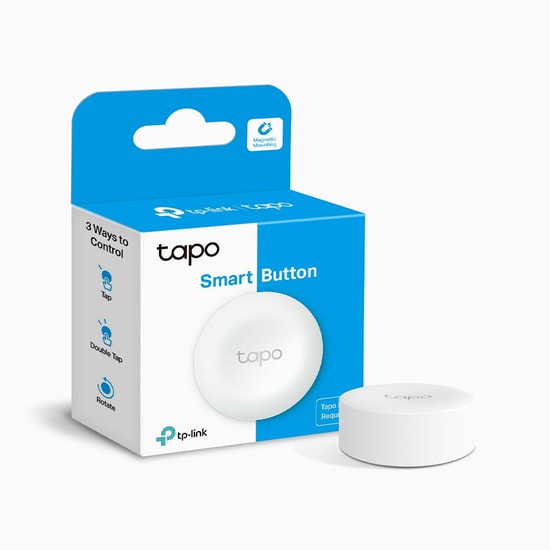 TP-Link Tapo S200B Akıllı Düğme - Tek Tıkla Kontrol, Özelleştirilebilir Fonksiyonlar, Taşınabilir Akıllı Anahtar