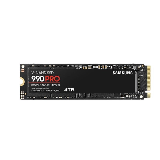 Samsung 990 PRO 4TB NVMe M.2 SSD (MZ-V9P4T0BW) - 7450/6900MB/s, PCIe 4.0, Türkiye Garantili, Yüksek Performans