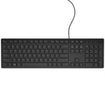 Dell Multimedia KB216 Siyah USB Kablolu Klavye (580-ADHK) - İngilizce Q Düzen, Ofis ve Ev Kullanımı, Multimedya Tuşlar