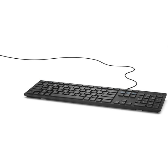 Dell Multimedia KB216 Siyah USB Kablolu Klavye (580-ADHK) - İngilizce Q Düzen, Ofis ve Ev Kullanımı, Multimedya Tuşlar