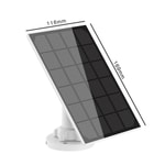 Uranium UR-SLR 5W Mikro USB Solar Panel (3 Metre Kablolu) Kamera için Güneş Paneli