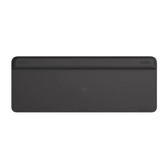 Logitech K580 Ultra İnce Gri Türkçe Q Bluetooth Klavye (920-010624) - Çoklu Cihaz, Sessiz, 10m Menzil, İnce Tasarım
