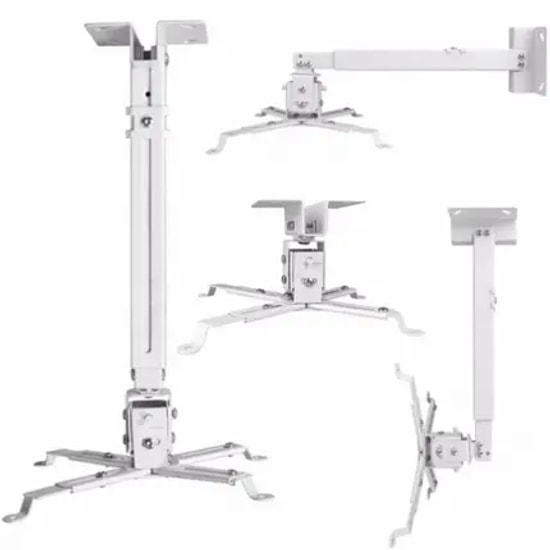Codegen H30 30-60cm Teleskopik Projeksiyon Askı Aparatı - 25kg Taşıma Kapasitesi, Hareketli, Ayarlanabilir Tavan Montajı