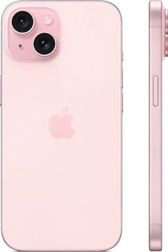 Apple iPhone 15 512 GB Pembe Akıllı Telefon - 6.1" Ekran, 48 MP Kamera, iOS İşletim Sistemi, Apple Türkiye Garantili