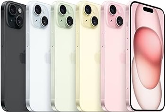 Apple iPhone 15 512 GB Pembe Akıllı Telefon - 6.1" Ekran, 48 MP Kamera, iOS İşletim Sistemi, Apple Türkiye Garantili