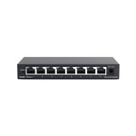 Ruijie Reyee RG-ES108GD 8 Port Gigabit Switch - Metal Kasa, Masaüstü Kullanım, Tak Çalıştır, 10/100/1000 Mbps Hız