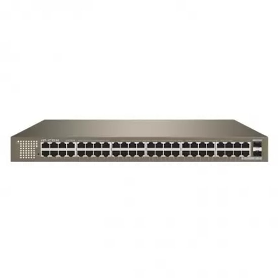 IP-COM G3350F 48 Port Gigabit Yönetilebilir Switch - 2x1G SFP Uplink, L2 Cloud, Rackmount Anahtar Cihazı