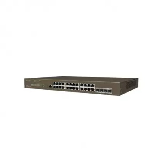 IP-COM G3328F 24 Port Gigabit Yönetilebilir Switch - 4x1G SFP Uplink, L2 Cloud, Rackmount Anahtar Cihazı