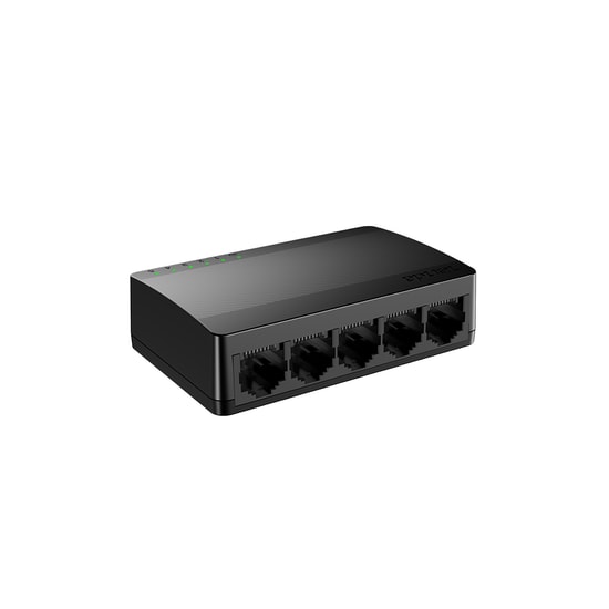 Tenda SG105 5 Port Gigabit Switch - 10/100/1000 Mbps, Yönetilemez Masaüstü Ağ Anahtarı, Plastik Kasa Tasarım