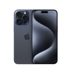 Apple iPhone 15 Pro Mavi Titanyum 128GB Akıllı Telefon - A17 Bionic Çip, 6.1" Süper Retina XDR Ekran, Türkiye Garantili