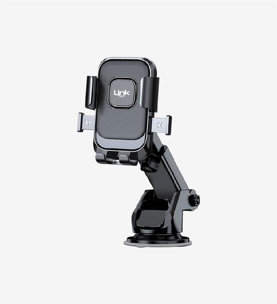 LinkTech H735E Vantuzlu Telefon Tutacağı (LHD-H735e) - Araç İçi, Evrensel, Ayarlanabilir Braket Özellikli