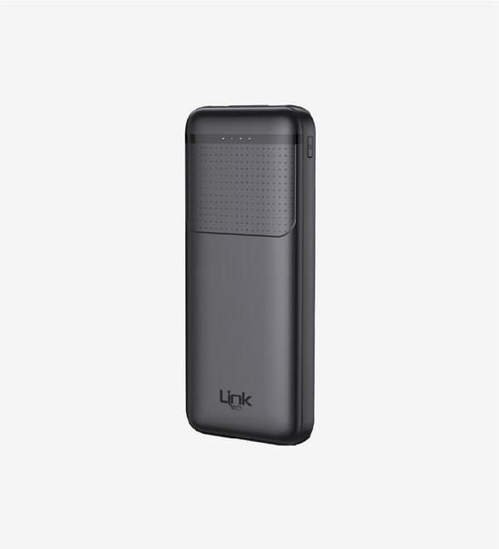 LinkTech LPB-EP90 Strong Beyaz 9000mAh Powerbank - 2xUSB-A Çıkışlı, Hızlı Şarj Destekli, Akıllı LED Gösterge