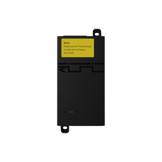 Ruijie Reyee RG-POE-AT30 1-Port Gigabit PoE Adaptör - 52V DC, 0.6A, 30W, Tak Çalıştır, Duvara Montaj Uygun