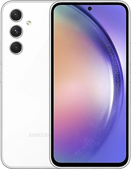 Samsung Galaxy A54 5G 128 GB 8 GB Beyaz Akıllı Telefon (Samsung Türkiye Garantili) - 6.4 inç Ekran, 5000 mAh Batarya