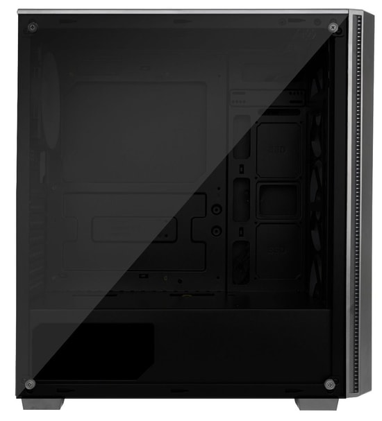 Frisby FC-9440G 650W 80+ RGB Fanlı ATX Mid Tower Gaming Oyuncu Kasası - Mesh Panel, 4x120mm Fan, Temperli Cam, Siyah