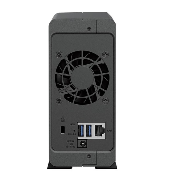 Synology DS124 1 Yuvalı NAS - Realtek İşlemci, 1GB DDR4 RAM, 3.5" Disk Desteği, 2xUSB 3.2, Gigabit LAN, Fan Soğutmalı