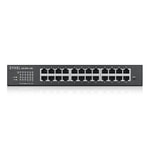 Zyxel GS1900-24-EU0102F 24 Port 10/100/1000 + 2x Dual SFP L2 Web Yönetilebilir Gigabit Switch - Rackmount, Fansız, QoS