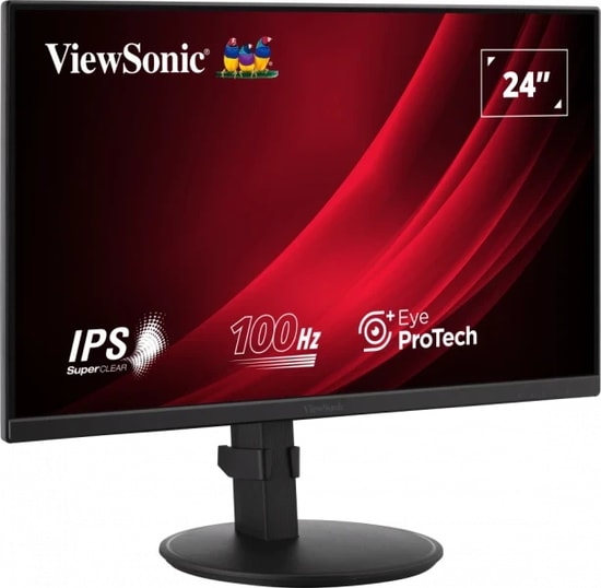 Viewsonic VG2408A-MHD Workpro Monitor 23.8 5ms 100hz 1920x1080 Fhd Tilt Swivel Pivot Yukseklik Ayari