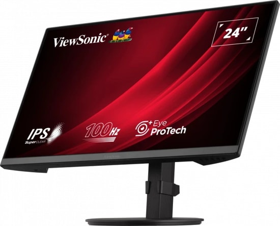Viewsonic VG2408A-MHD Workpro Monitor 23.8 5ms 100hz 1920x1080 Fhd Tilt Swivel Pivot Yukseklik Ayari