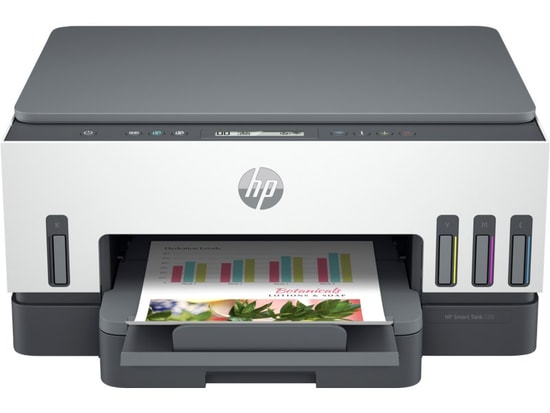 HP Smart Tank 720 Renkli Tanklı Yazıcı (6UU46A) - A4, 15ppm, WiFi, Tarayıcı, Fotokopi, USB, LCD Ekran, 128MB Bellek