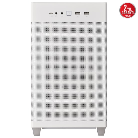 Asus Prime Ap201 Beyaz Micro Atx Alet Gerektirmeyen Yan Paneller Ve Toz Filtreli Izgaraya Sahip 360 M Kasa Ve Güç Kaynağ