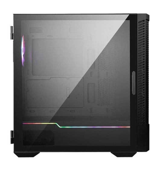 MSI MPG VELOX 100P Airflow ATX Temperli Cam RGB Gaming Kasa - 5x12cm Fan, 2x2.5" SSD, 2x3.5" HDD Yuvalı, USB C, 38cm GPU