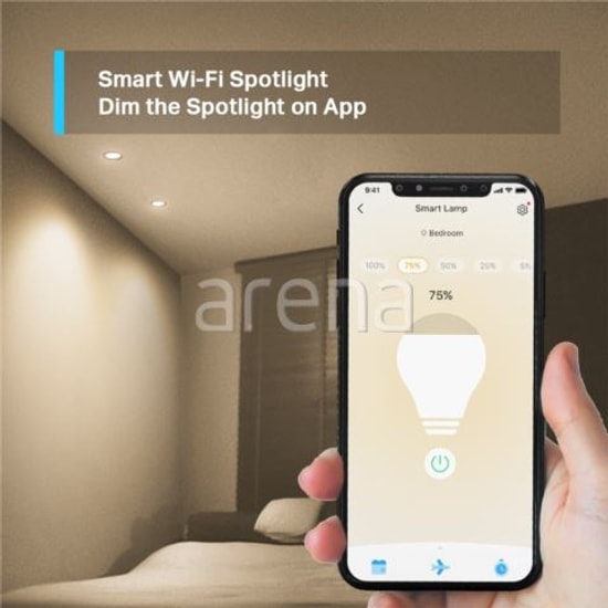 TP-Link Tapo L610 Akıllı Wi-Fi Spot Lamba - 2.9W, 350 Lümen, GU10 Duy, Dim Özelliği, Sıcak Beyaz, 2700K Işık Rengi