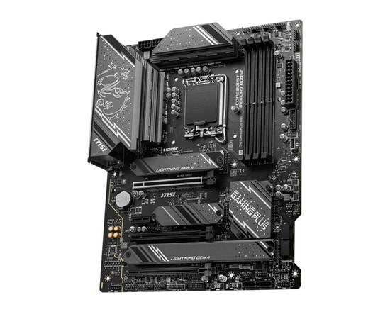 Msi Mb Z790 Gaming Plus Wifi Soket 1700 Ddr5 7200mhz(Oc) Pci-E Gen5 M.2 Usb3.2 Dp Hdmi 1x2.5g Lan Wi-Fi 6e Atx Ana Kart