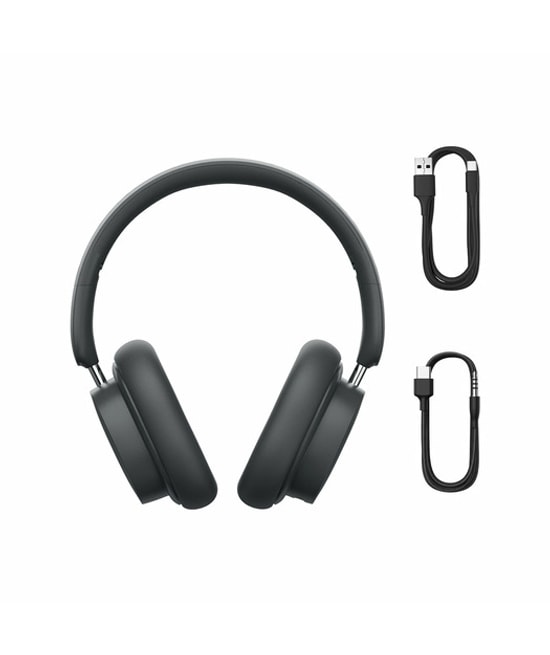 Baseus Bowie D05 Gri Bluetooth Kulaklık (NGTD020213) - Katlanabilir, HiFi Stereo, 70 Saat, BT 5.3, Düşük Gecikme