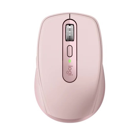 Logitech MX Anywhere 3S Sessiz 8000Dpi Mouse Pembe (910-006931) - RF Kablosuz + Bluetooth, 8000DPI, 6 Tuş, USB Type C