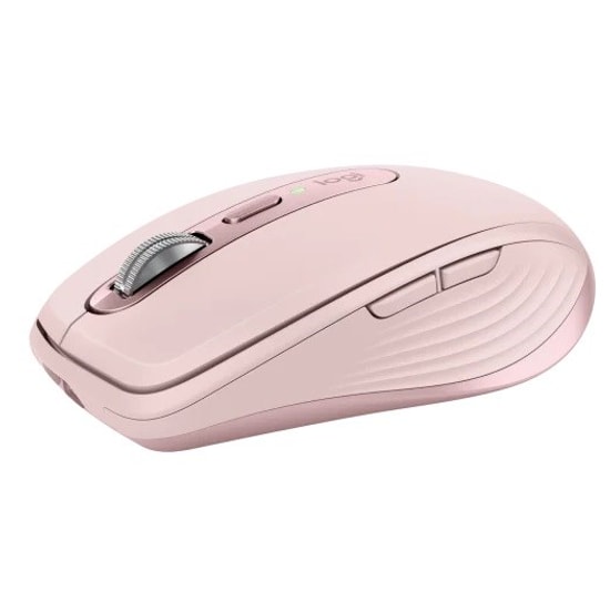 Logitech MX Anywhere 3S Sessiz 8000Dpi Mouse Pembe (910-006931) - RF Kablosuz + Bluetooth, 8000DPI, 6 Tuş, USB Type C