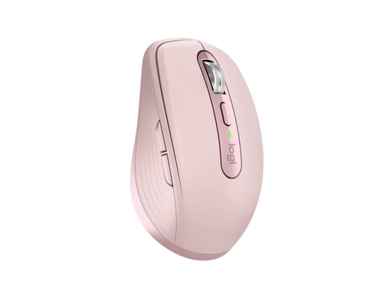 Logitech MX Anywhere 3S Sessiz 8000Dpi Mouse Pembe (910-006931) - RF Kablosuz + Bluetooth, 8000DPI, 6 Tuş, USB Type C