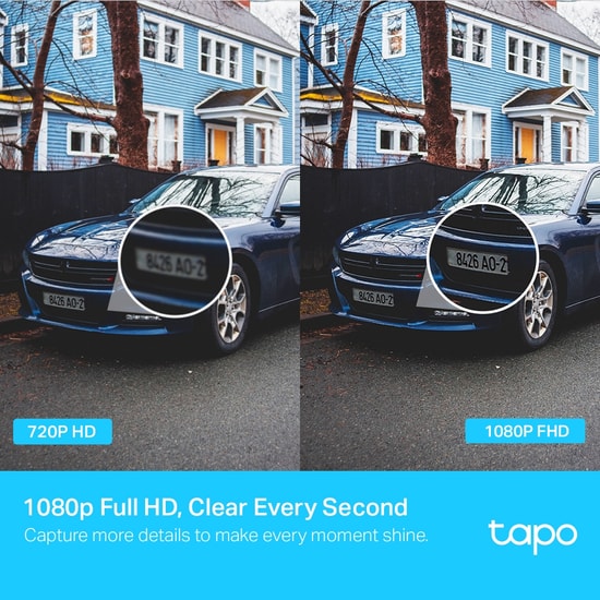 TP-Link Tapo C500 2MP 30 Metre Dış Mekan Full Hd Yatay/Dikey Wi-Fi Güvenlik Kamerası - 360 Hareket İzleme