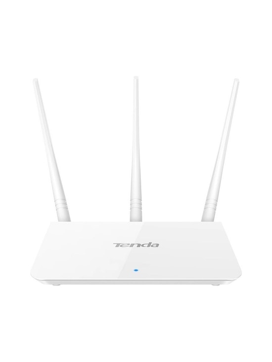 TENDA F3 300Mbps WiFi Router - 4 Port, 3 Antenli, Geniş Kapsama Alanı, Broadcom Çipset, Kolay Kurulum, Beyaz