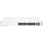 HPE Aruba 1930 JL684B Switch - 24 Port Gigabit PoE+ (370W), 4xSFP+, Web Yönetilebilir, Sessiz Fanlı Anahtar