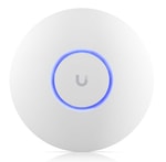 Ubiquiti UniFi U6 Plus AX3000 WiFi 6 Access Point - 2x2 MU-MIMO, 140m Kapsama, PoE, 1G LAN, 300+ Kullanıcı, Adaptörsüz