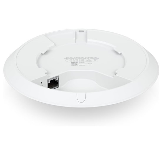 Ubiquiti UniFi U6 Plus AX3000 WiFi 6 Access Point - 2x2 MU-MIMO, 140m Kapsama, PoE, 1G LAN, 300+ Kullanıcı, Adaptörsüz