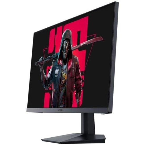 Koorui 27GN06 27" IPS Gaming Monitör Siyah - 1ms, 165Hz, 1920x1080, DP, HDMI, G-Sync, FreeSync, Vesa Desteği     