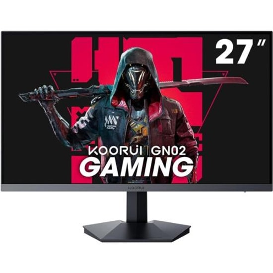 Koorui 27 Gn02 Gaming Monitör Siyah 1ms 1920x1080 240hz Dp Hdmi Adaptivesync