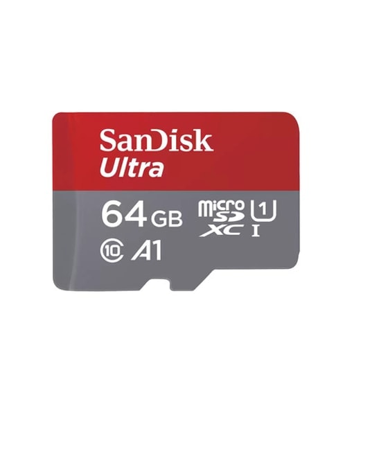 SanDisk Ultra 64GB SDSQUAB-064G-GN6MN MicroSDXC Hafıza Kartı - UHS-I, Class 10, 140MB/s Okuma Hızı, Dayanıklı