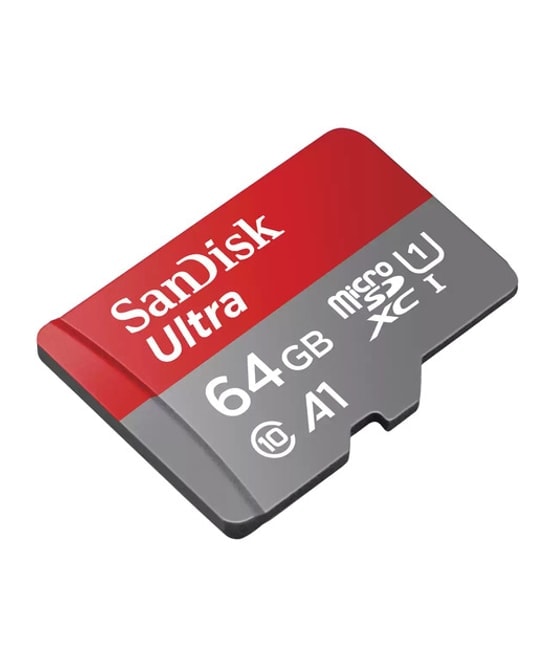 SanDisk Ultra 64GB SDSQUAB-064G-GN6MN MicroSDXC Hafıza Kartı - UHS-I, Class 10, 140MB/s Okuma Hızı, Dayanıklı