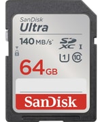 Sandisk Ultra Uhs I 64gb Sd Card SDSDUNB-064G-GN6IN Kart Bellek