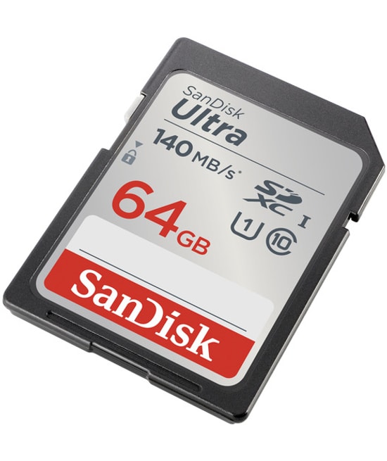 Sandisk Ultra Uhs I 64gb Sd Card SDSDUNB-064G-GN6IN Kart Bellek
