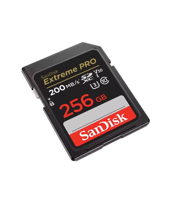 SanDisk 256GB Extreme PRO SDXC UHS-I Kart (SDSDXXD-256G-GN4IN) - 200MB/s, C10, 4K UHD Video, Yüksek Performans