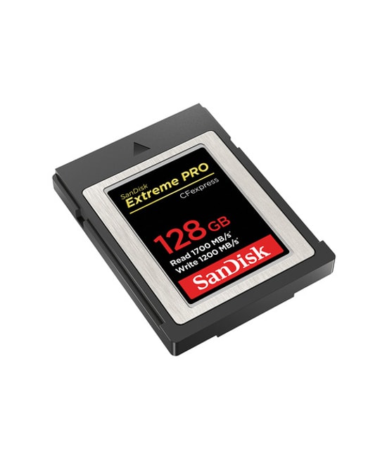 SanDisk 128GB Extreme Pro CFexpress Type B Hafıza Kartı (1700/1000MB/s) SDCFE-128G-GN4NN - 4K RAW Video Uyumlu