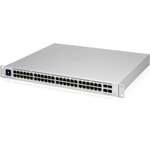 Ubiquiti UniFi USW-PRO-48-POE Rack Tipi Gigabit Switch - 48 Port PoE+ (600W), 4x10G SFP+, Layer 3 Yönetilebilir Anahtar