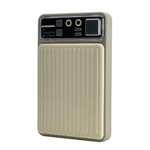 Nettech NT-PW26 Siyah 10000mAh MagSafe Powerbank (NT-100941) - 15W Hızlı Şarj, 4 Çıkışlı, Alüminyum, Led Pil Göstergesi