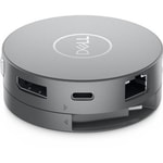 Dell Pro 7in1 DA310 Travel USB-C Dock (470-AEUP) - HDMI, DP, VGA, USB 3.0, Type C (90W PD Desteği), Gigabit Ethernet Hub