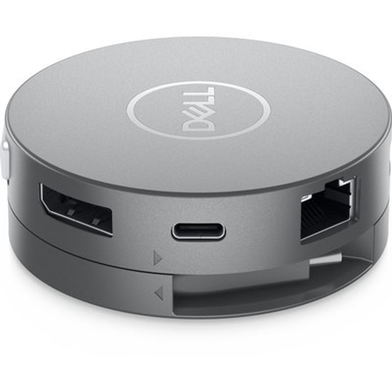 Dell Pro 7in1 DA310 Travel USB-C Dock (470-AEUP) - HDMI, DP, VGA, USB 3.0, Type C (90W PD Desteği), Gigabit Ethernet Hub